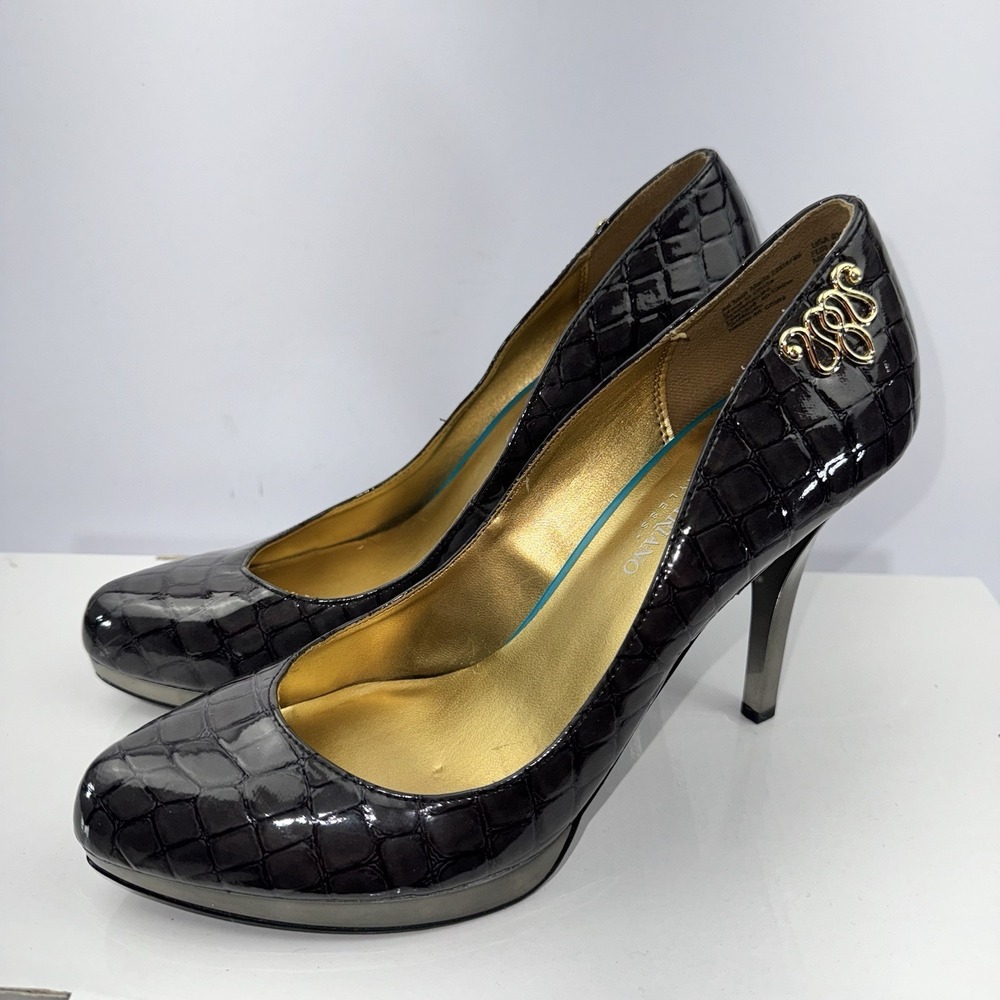 Christian Siriano for Payless Parisiene Exotic Platform Pump Size 9 1/2 Women's